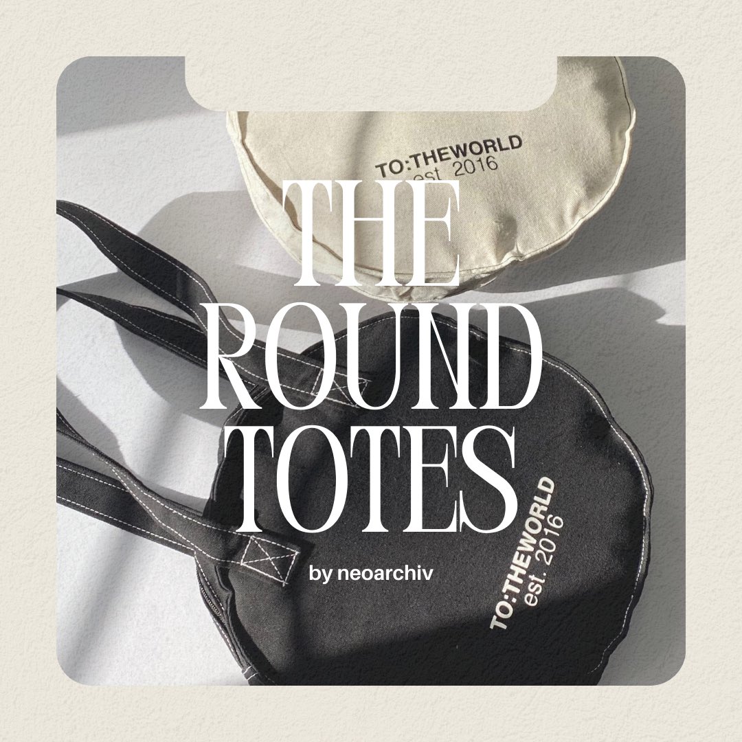 — our shopee account is back! you may now directly purchase our round tote extras thru shopee 🫶🏻

🛒 shopee.ph/neoarchiv