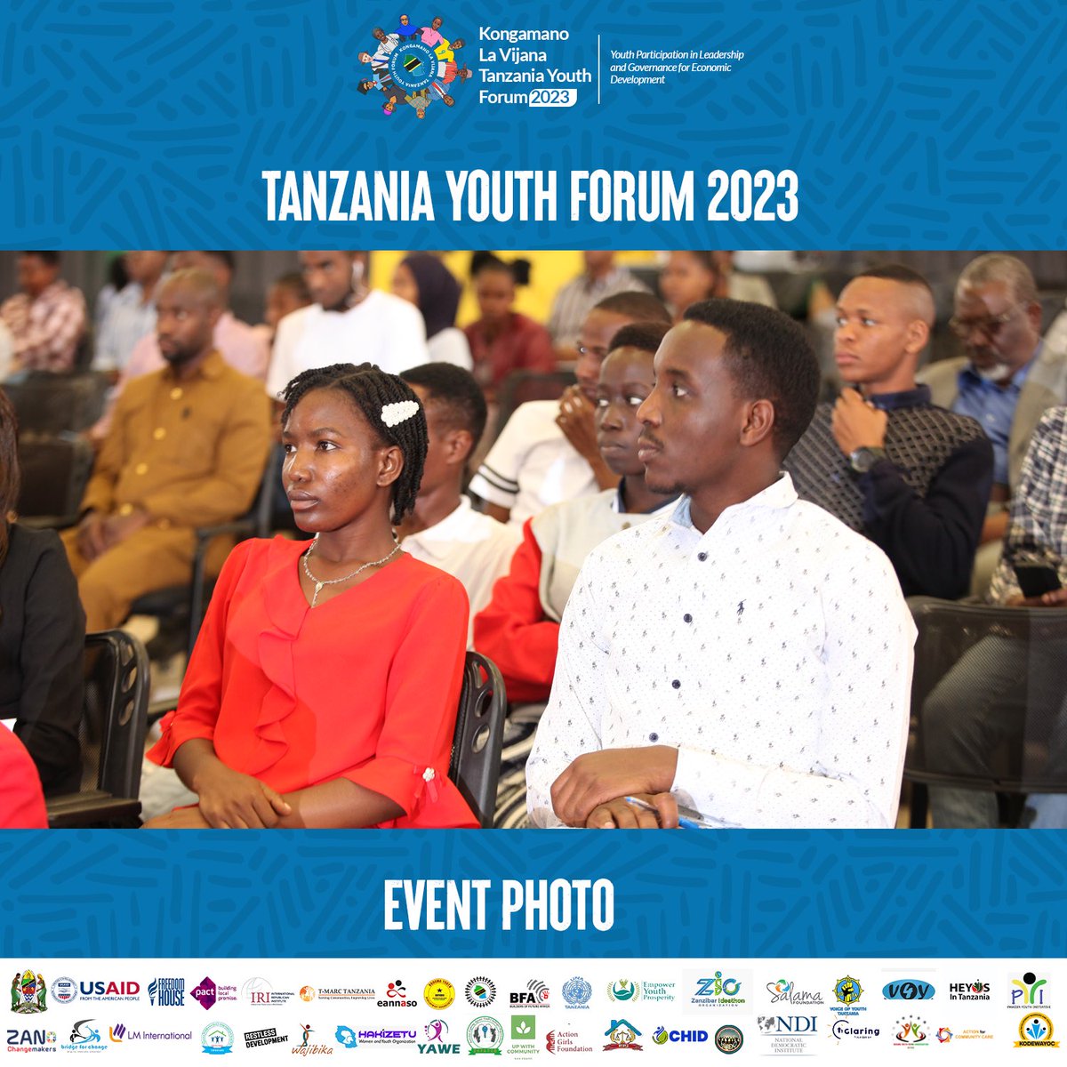 youthforum_Tz's tweet photo. “Takwimu za sensa ya zinaonesha 56% ya nguvu kazi ya Taifa ni Vijana “ mh.Patrobasi Katambi  #TYF023  #kongamanolavijana2023 https://t.co/Htf8jKvMhp
