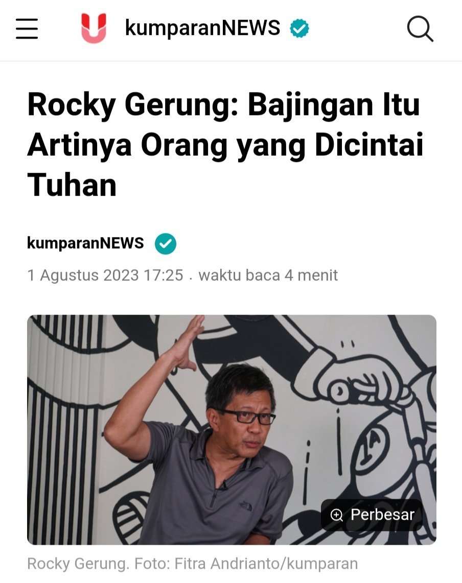Selama ini kita dibongongi oleh para elit guys..

Finally,
Bajingan = Orang yang Dickintai Tuhan✅