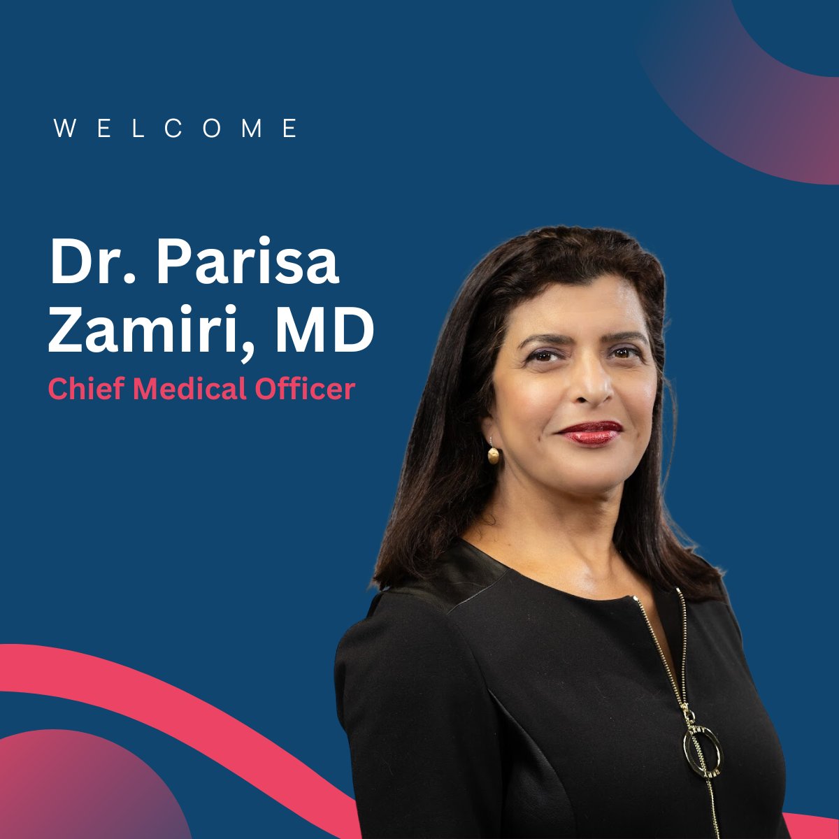 Please join us in extending a warm welcome to our Chief Medical Officer, Dr. Parisa Zamiri, MD! 🎉

Read more about Parisa and our continued growth in the full release here: bit.ly/44Vp9kS

#biotech #ophthalmology #genetherapy #complementbiology #chiefmedicalofficer #CMO
