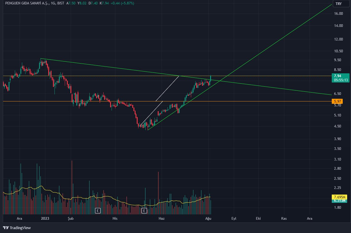 #pengd 7,96 üzeri 8,84 üzeri asıl hedef 11,40