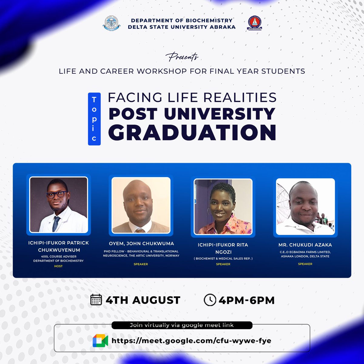 horodeglobal's tweet photo. A career workshop flyer design I worked on recently.
What's your take on this
#emperortdesign #photoshop #delsubiochemist #careertalk #viral https://t.co/wld0mRgvTt