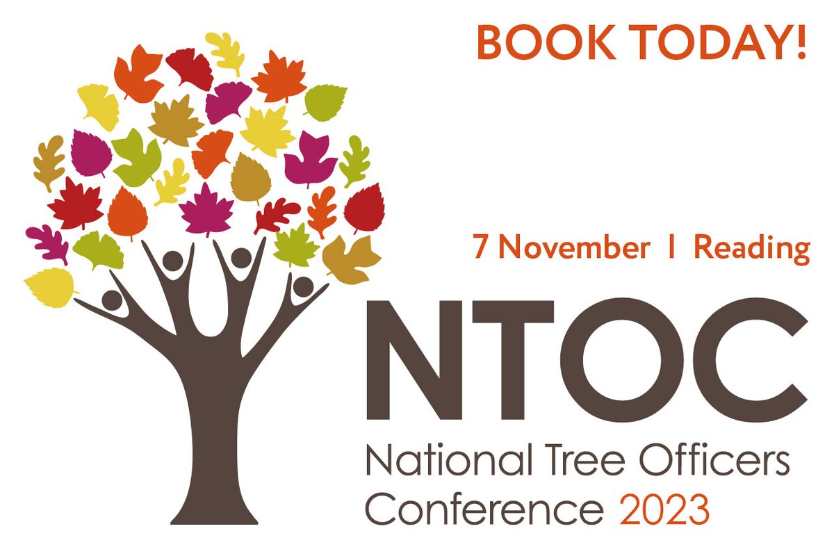 Bookings are open for the National #Tree Officers Conference 2023, which will take place in Reading on 7 November. Tickets sold out quickly last year – be quick if you want to join us! bit.ly/3qh6NLT @LTOA33