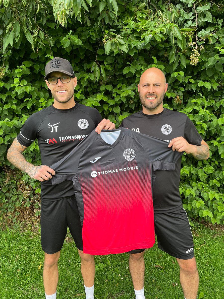 houghtonwytonfc's tweet photo. Our new home kit has also arrived for the 2023/24 season. Looking forward to pulling it on for the opening game of the season in a few weeks’ time!

Huge thanks to @ThomasMorrisEA for kitting us out and their ongoing support.

#hwfc 🔴⚫️ https://t.co/R4cJ96LHBG