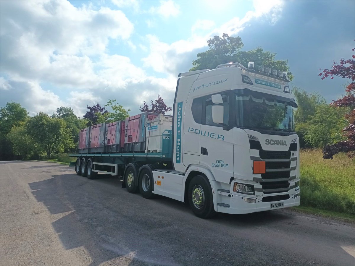 JohnFHuntPower's tweet photo. A few shots from July which was another busy month across our depots as we supported clients from a wide range of projects, from events to major infrastructure works.

If we can assist with the #temporarypower supply for your next project, get in touch!
📧power@johnfhunt.co.uk https://t.co/vqW0PJ2ely
