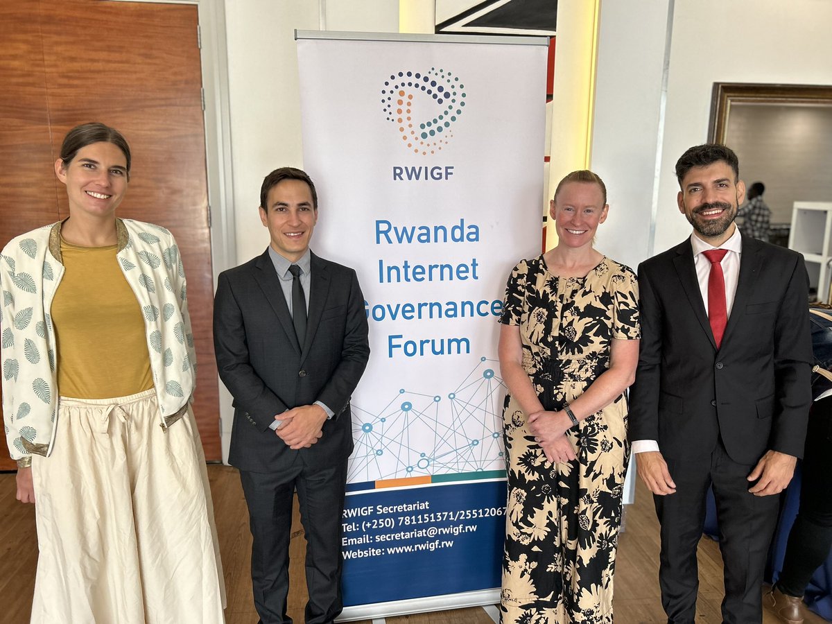 Isoc Foundation team in the Rwanda IGf