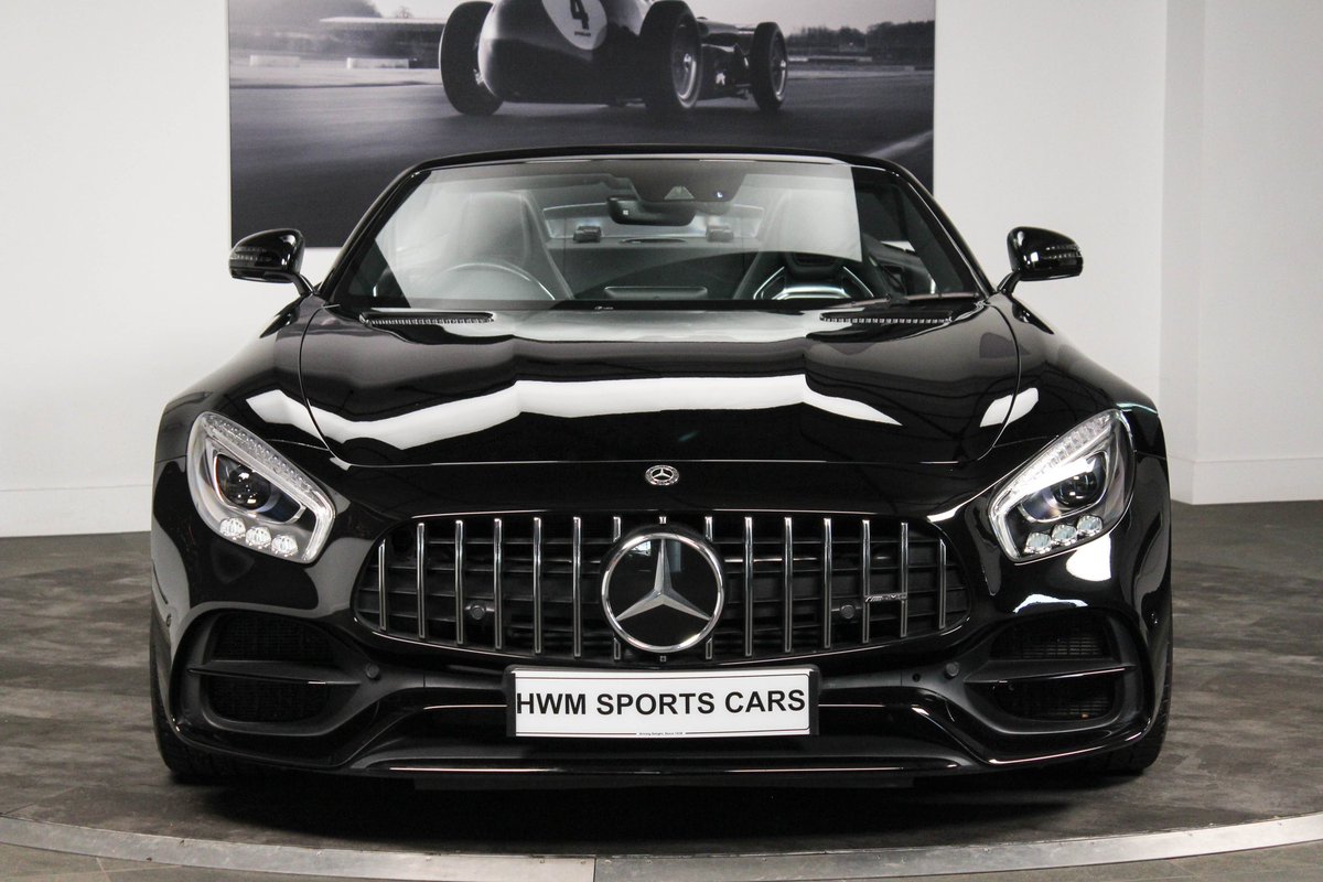 hwm_sportscars's tweet photo. Our latest arrival! 2017 Mercedes AMG GT-C Roadster. Fantastic condition and only covered 12,050 miles! Full details now live on our website. 

£84,990.

#hwm
#mercedes 
#amggtc
#amg
#v8
#biturbo https://t.co/f8Pc2bbPLw
