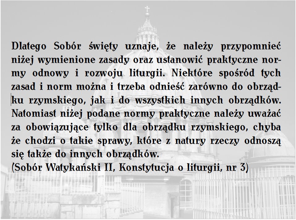 rocaPL's tweet photo. #NauczanieKościoła #SWII #liturgia #obrządek https://t.co/3aHUvP4bsI