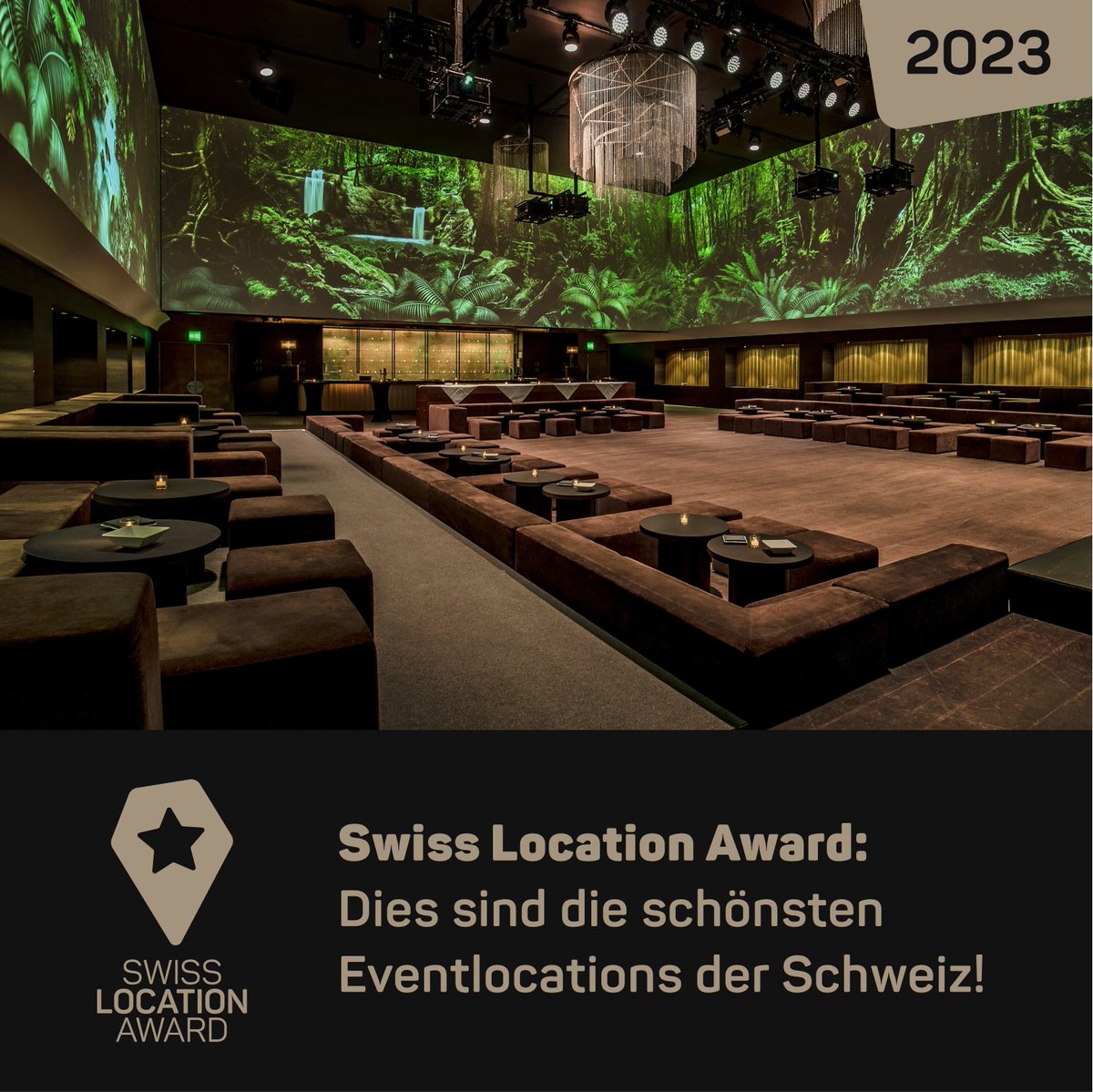 eventlokale's tweet photo. Swiss Location Award 2023: Eventlocations
 
In welchen Eventlocations eure Anlässe zu einem einzigartigen Erlebnis werden, haben über 58'000 Bewertende zusammen mit einer unabhängigen Fachjury entschieden. 
 
Hier geht's zu den ausgezeichneten Locations: https://t.co/B6ICPXUDRB https://t.co/kbx5arHsWD