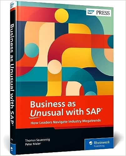 Business as Unusual with SAP by @thsaueressig & @maier0807 Peter Maier (Authors) @sappress & @rheinwerkverlag (Publishers) Buy from Computer Bookshop using this link: tinyurl.com/5t2rndms #computers #technology #business #Management #economy #networks #books #sap #Customer