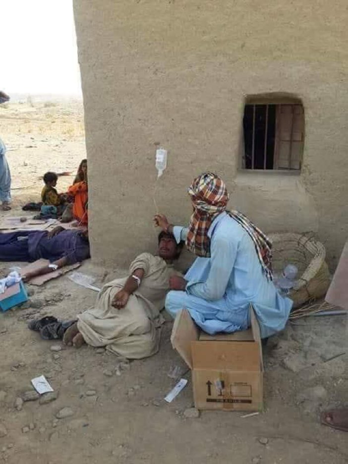 zehrijournalist's tweet photo. Emergency centre in #Balochistan. https://t.co/uIcZCMlA49