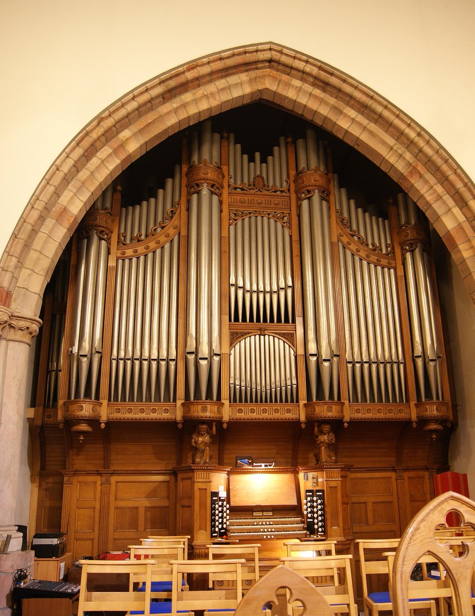 The final concert of the 2023 Organ Week tonight features the former 'grand saloon' organ of Kirkcaldy linen magnate John Blyth. It was built in 1892 by Harrison and Harrison and moved to Crail Parish Church in 1956. The concert starts at 19:30; tickets are available on the door.