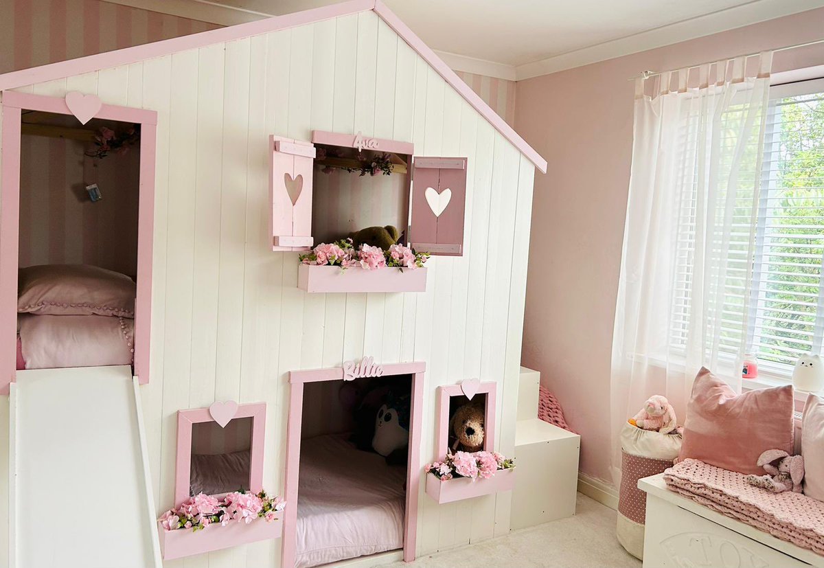 DSHarris_94's tweet photo. Our girls are so lucky to have such a creative Mamma! 😍 

Amazing what you can do with some @IKEAUK bunk beds.

#Family #MummyBear #MyGirls 🌍 https://t.co/gG5WYCLVzC