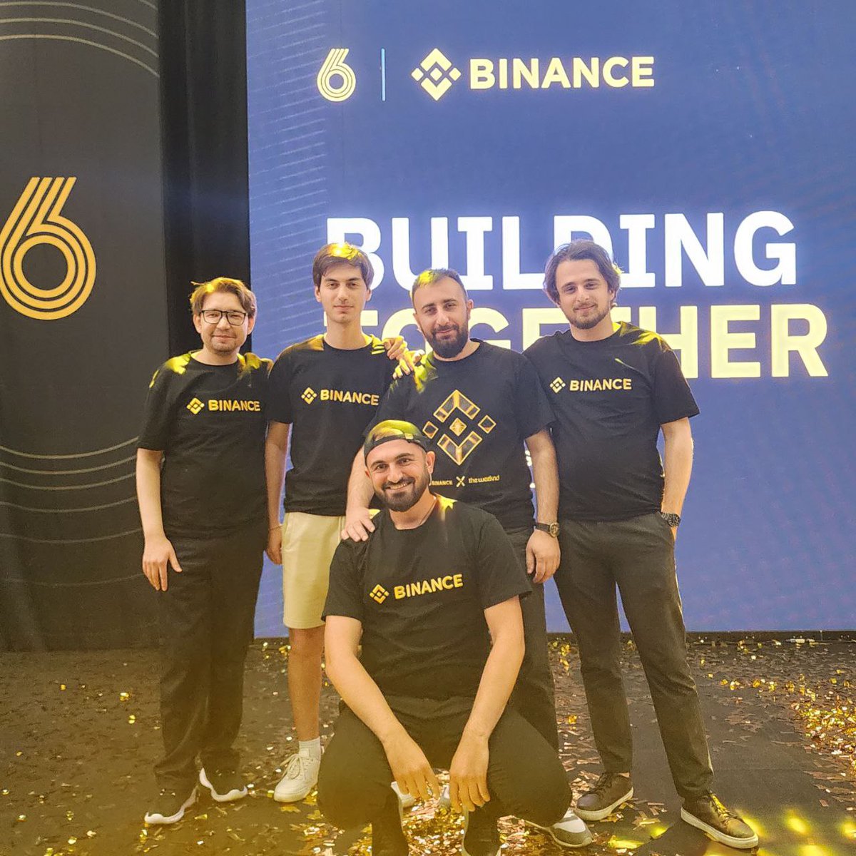BinanceAngels's tweet photo. Our #Binance Angels made the #BinanceTurns6 event in Tbilisi, Georgia, one to remember!

From helping with registrations, to setting up games, providing on-stage support, and distributing swag - they were fantastic in every aspect! 🌟 https://t.co/FmIQcQGLeA
