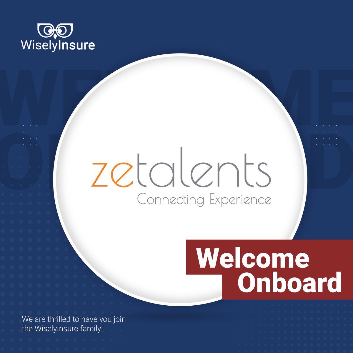wisely_insure's tweet photo. A warm welcome to our newest client, Zetalents! We're excited to have you on board, and we look forward to building a lasting and fruitful partnership with you.
Zetalents is a regional, specialized and focused company in Human Capital Information Systems. * https://t.co/1Kp6R3AVOj