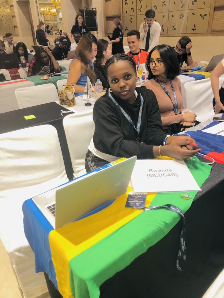 Grateful to all for making me physically attend  the 72nd IFMSA August Meeting in Delhi, India happening from 1-7 August 2023. Excited to engage, learn and contribute as a <a href="/medsar_rwanda/">MEDSAR RWANDA</a> delegate and an <a href="/IFMSA/">IFMSA</a> session team member. <a href="/medsar_rwanda/">MEDSAR RWANDA</a> <a href="/JosephRyarasa/">Joseph Ryarasa Nkurunziza</a> <a href="/norbert_tuy/">TUYISHIMIRE Norbert</a>