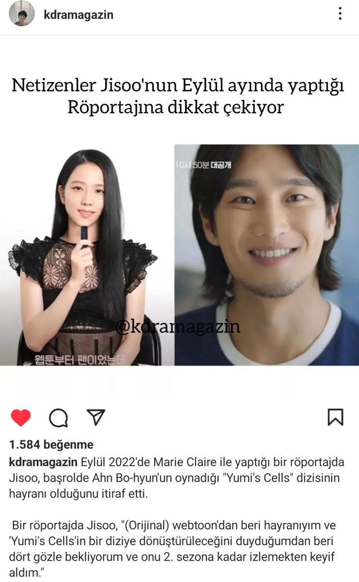 Vay be geçen yıldan beri birlikteler demek ki yeni falan deniyor ama bi sene olacak neredeyse yenisi mi kalmış. Helal olsun ama asla bizim aklımıza getirmediler şüphelenmedik acaba bile deditmediler #JISOO #AhnBoHyun