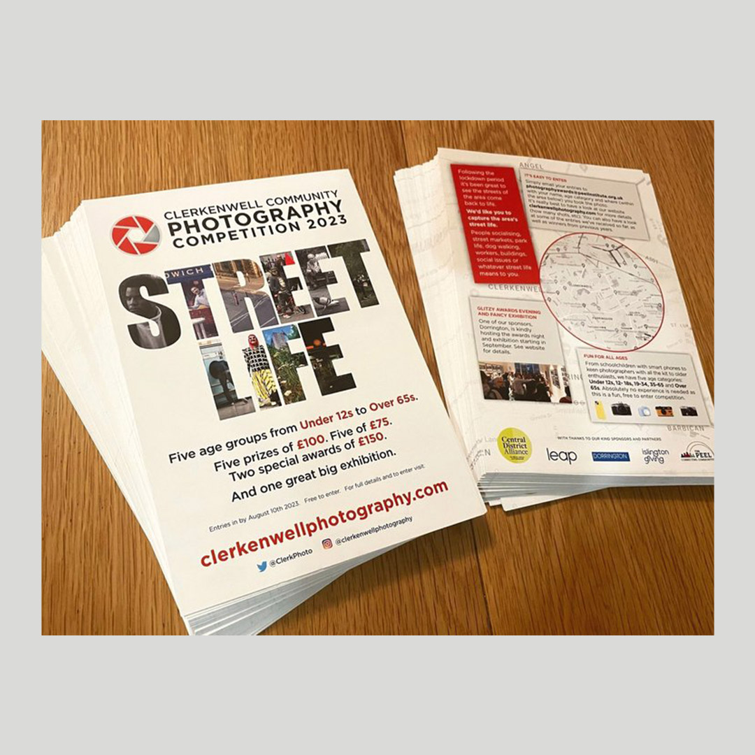 LEAP (@leaplondon_) on Twitter photo Our Print team has been helping promote the Clerkenwell Community Photography Competition!
📸 Have you entered yet?
Details on the <a href="/ClerkPhoto/">ClerkenwellPhotography</a> profile & website.
#Clerkenwell #community #photography #EC1 #London #Londonphotography #photographycompetition #streetphotography Our Print team has been helping promote the Clerkenwell Community Photography Competition!
📸 Have you entered yet?
Details on the <a href="/ClerkPhoto/">ClerkenwellPhotography</a> profile & website.
#Clerkenwell #community #photography #EC1 #London #Londonphotography #photographycompetition #streetphotography