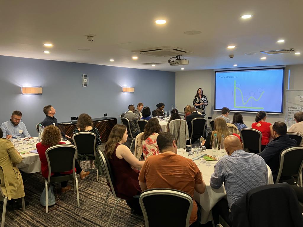 AdrianT_PM's tweet photo. The story of last week's great presentation by Dr Susanne Evans for @apmmbranch &amp; @apmecsig @bcec_birmingham 

https://t.co/L9Q5HcTfVE

#apmmbranch #pmot #change https://t.co/VB9xLiRL6b