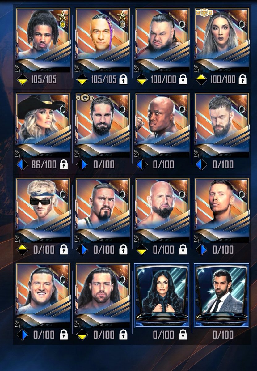 jaymeister8484's tweet photo. #wwesupercard #newtier #1stday #pro #community #love 

Here is my start to 22s3 tier let's see yours flex yourblife away with this post no judgement here wether u have 1 ss23 or 100 we are a community and always help all https://t.co/TsFJ94BJKW