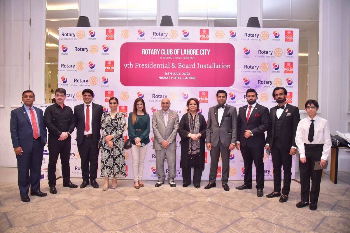 zakiabbas12's tweet photo. Rotary Club Lahore City's 9th Installation of President and Board of Directors* #ClubIntallation #RCLC #RCLC15 #RCLC #CreateHopeInTheWorld #rotarychangelife #rotaryinternational #rotaryclub #rotaryworks #RID3272 #RotatyInternationalDirector #DG3272 #PDG #IPDG #pastpresidents https://t.co/ltndN69NkL