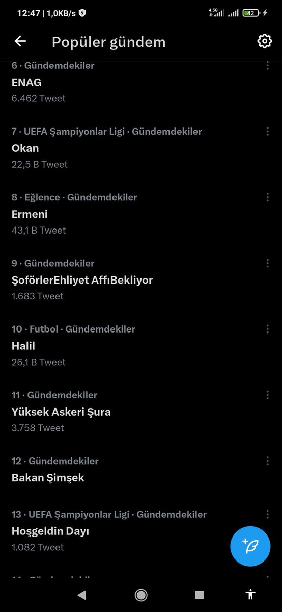 ŞoförlerEhliyet AffıBekliyor

Haydi #EhliyetAffı efsane geri dönüyor eşimize dostumuza tweet yazdıralım bugünü on kişi kalabalıklaşarak sürdürelim.
