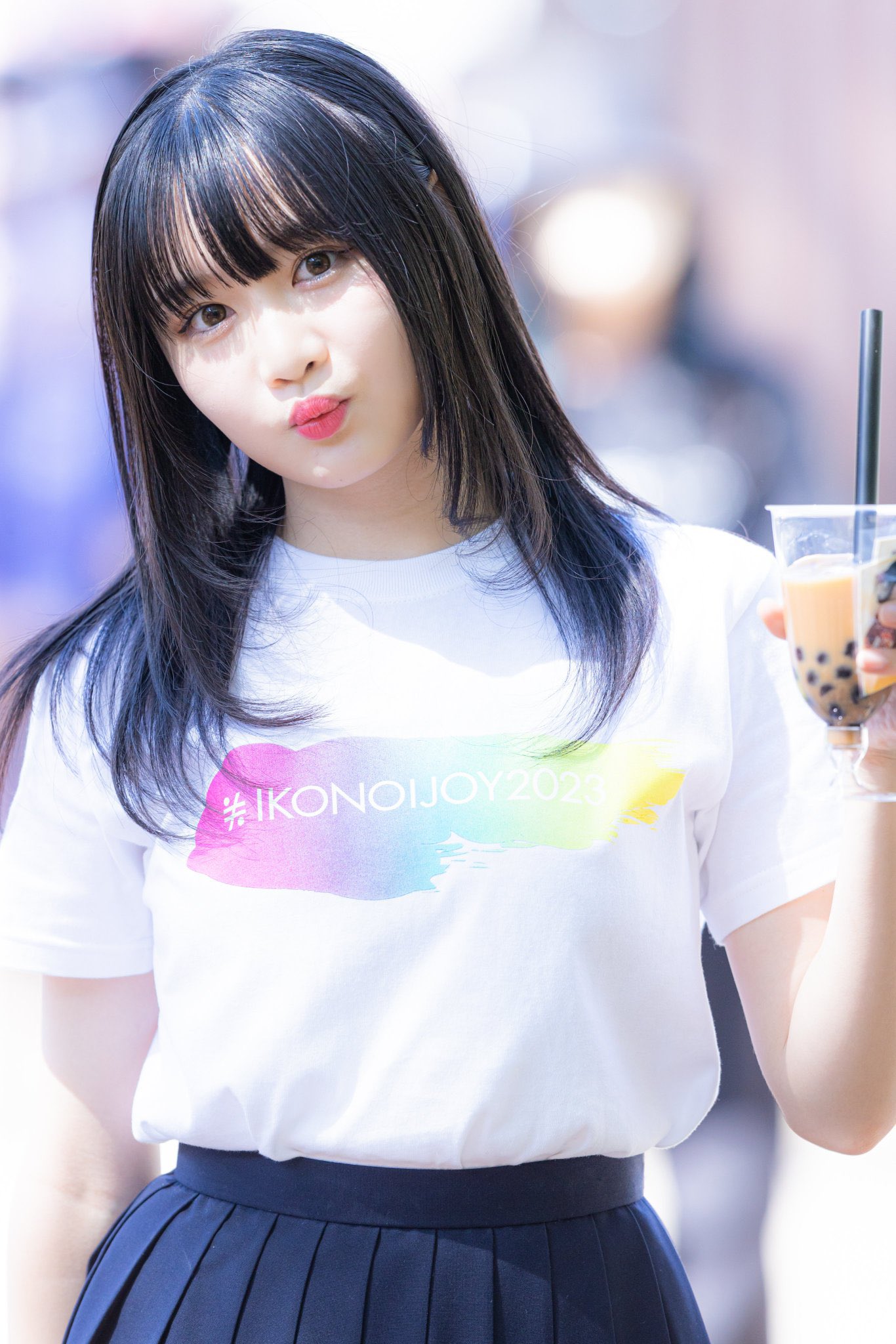 Amazon.co.jp: ≒JOY ニアジョイ 藤沢莉子 直筆 生写真 ホビー