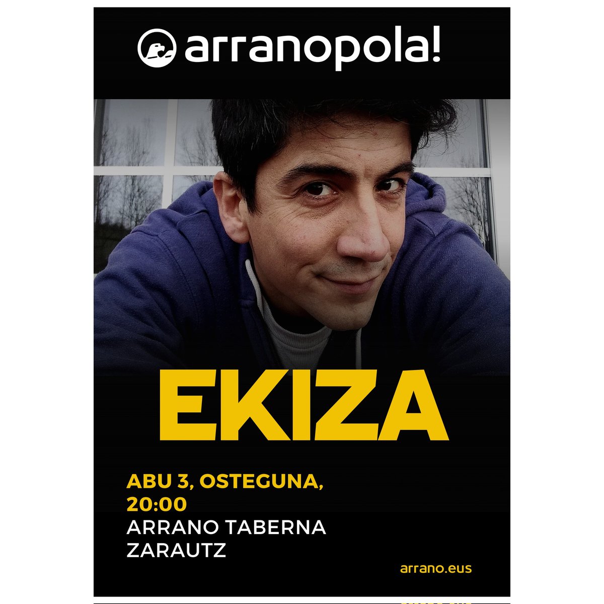 Sarri arte Zarautz!
Euria balego ere, mantenduko genuke, beraz animatu eta hurbildu!!