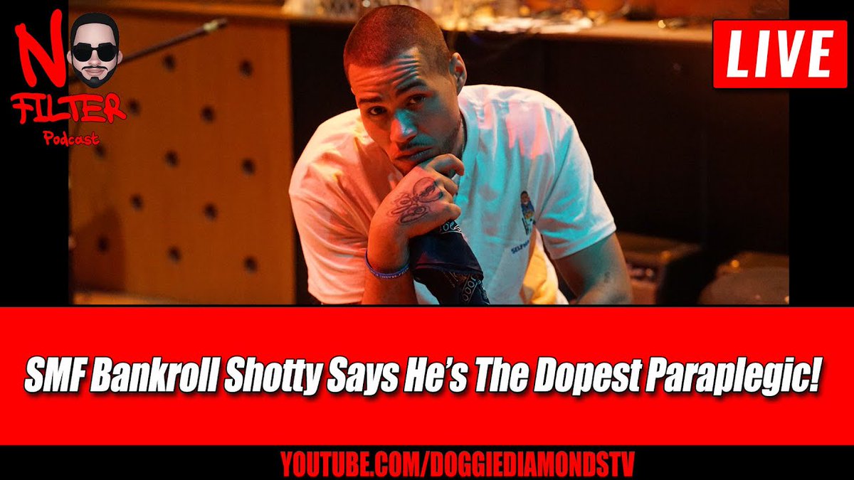 #IndieAdvancement "SMF Bankroll Shotty Says He’s The Dopest Paraplegic!" Exclusive Promotional interview that <a href="/DoggieDiamonds/">Doggie Diamonds</a> created for 
<a href="/ShottySmf/">SMF BANKROLL SHOTTY</a> now streaming! youtube.com/watch?v=Ilrw7y… Booking &amp; Business Inquiries Contact <a href="/djlazyk/">DJ LAZY K</a> Connect <a href="/PhenomRadio_PR/">@futureguru100</a> Global Advancement!