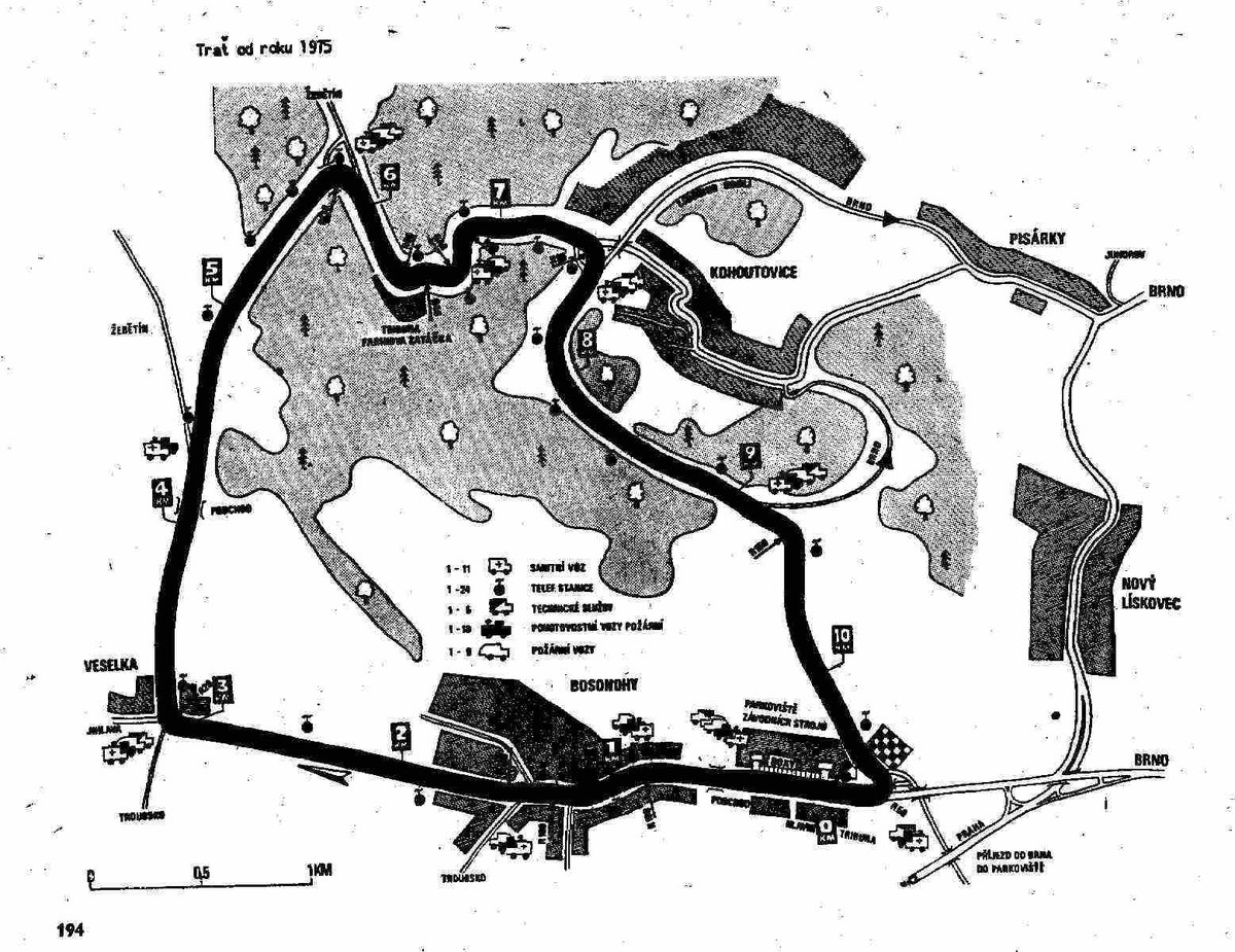 Brno Circuit 1975 - 10,92 km