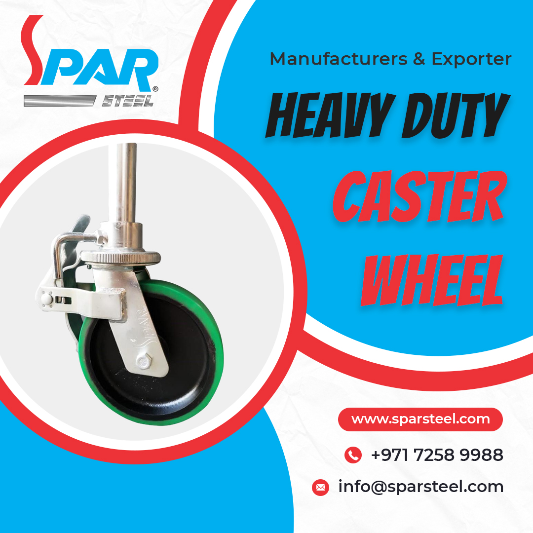 SteelSpar's tweet image. Heavy Duty Caster Wheel Manufacturer &amp;amp; Exporter
☎ +971 7258 9988, +971 7228 1737
📧 info@sparsteel.com
🌐 bit.ly/3Uc36l5
#SparSteel #CasterWheel #Scaffolding