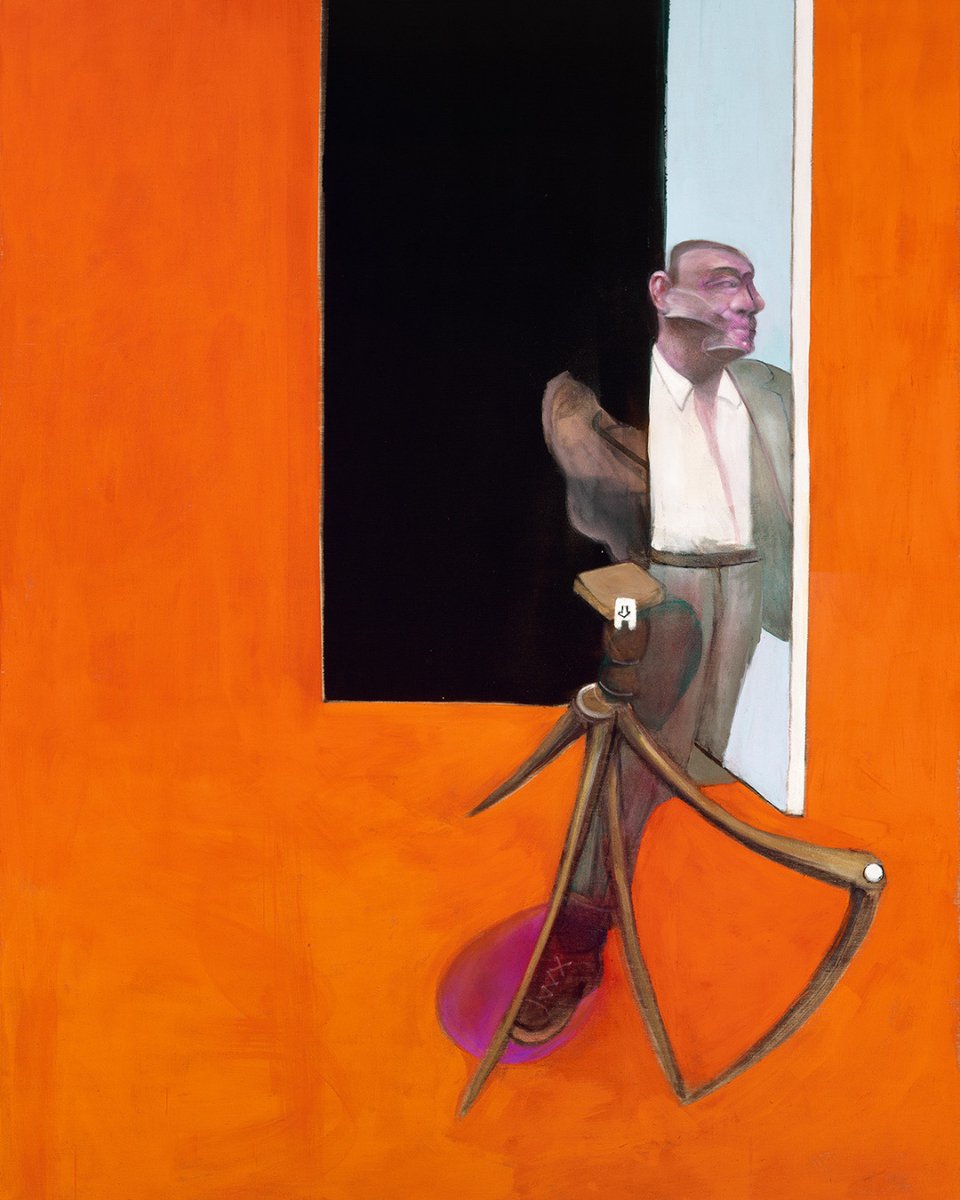 'Study For A Portrait March 1991', 1991
Oil and pastel on canvas
78 x 58 in. (198 x 147.5 cm)

#francisbacon #francisbaconartist #catalogueraisonee #oiloncanvas