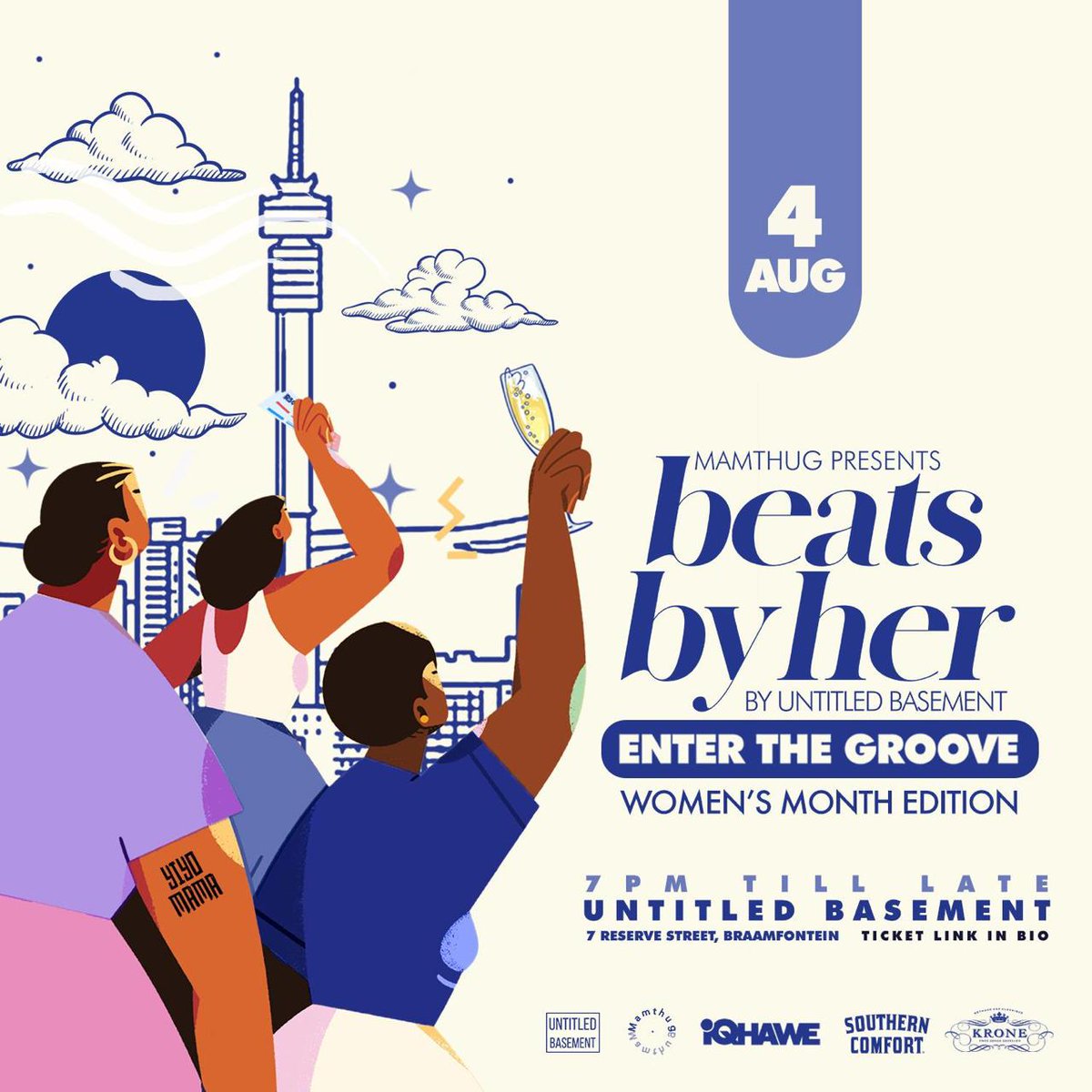 SPOKENPRIESTESS π (@spokenpriestess) on Twitter photo Tomorrow night, we're rocking with <a href="/Mamthug/">Watermeisie</a> & a whole army of queens for #BeatsByHer at <a href="/UntitledBaseme2/">Untitled Basement</a> ! Tickets are R150 online, so grab em immediately ππΎ quicket.co.za/events/227899-β¦ I can assure you, THIS IS GONNA BE SO DELICIOUS π€πΎπ Tomorrow night, we're rocking with <a href="/Mamthug/">Watermeisie</a> & a whole army of queens for #BeatsByHer at <a href="/UntitledBaseme2/">Untitled Basement</a> ! Tickets are R150 online, so grab em immediately ππΎ quicket.co.za/events/227899-β¦ I can assure you, THIS IS GONNA BE SO DELICIOUS π€πΎπ
