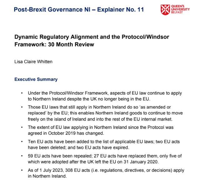 Post-Brexit Governance NI tweet media