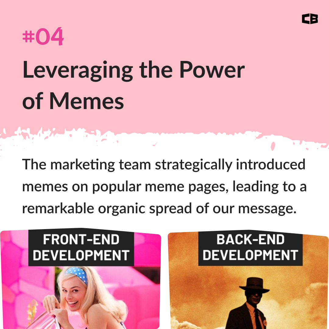 CueForGood's tweet photo. The movie's marketing strategy has proven to be a global sensation, captivating audiences far and wide. ๐ฌ๐ #DigitalMarketing #CBInsight ๐๐ (2/3) https://t.co/yM4awBIiB8