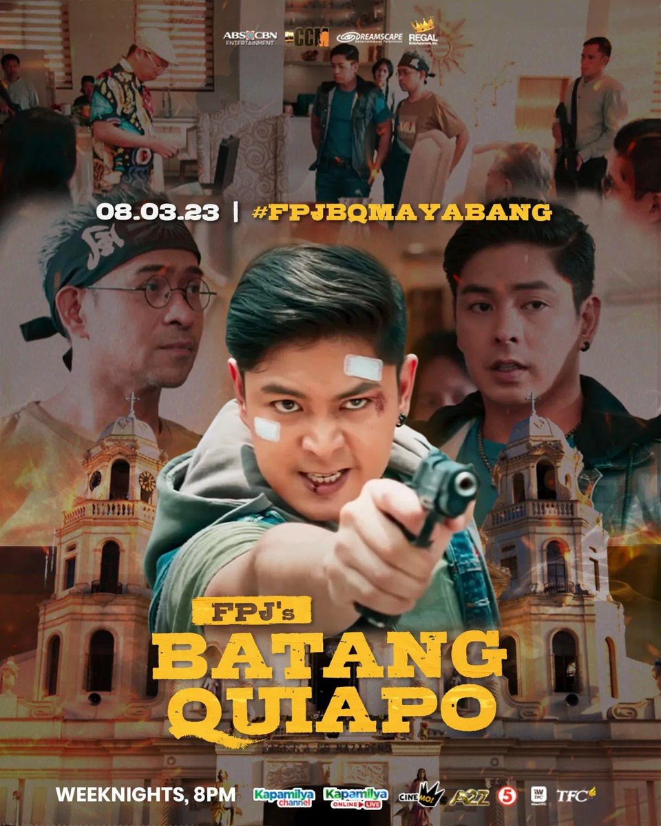 Ano ang gagawing paraan ni Tanggol para matulungan si Mokang? Panoorin mamaya sa #FPJBQMayabang! 👊🏻 #FPJsBatangQuiapo gabi-gabi, 8PM sa Kapamilya Channel, Kapamilya Online Live, Cinemo, A2Z, at TV5! Mapapanood rin sa iWantTFC at TFC.