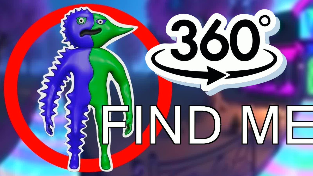 GrinchYoutube's tweet photo. https://t.co/ujTISKyem3

Follow our amazing hide and seek adventure around the Garten of Banban 4 in search of the elusive Jester! Will you be able to find him? Join us in this heart-pounding 4K VR 360° adventure  #FindingChallenge #VirtualReality #VR360 #4KVideography https://t.co/YK8GApay8N