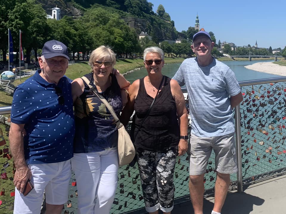 "A wonderful holiday to Austria with our lovely friends that we met." - fab pic taken by Pat G.
Who else loves making friends on holiday?