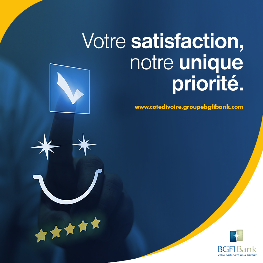 BGFIBankCI's tweet photo. Chez #BGFIBankCI, nous accordons une attention particulière à  l’expérience et à la satisfaction de nos Clients. Nous restons entièrement à votre disposition via les canaux suivants :
📧 :   eqc@bgfigroupe.com
☎️:  +225 27 22 50 80 70
📞:  +225 07 09 95 55 55
#SatisfactionClient https://t.co/JIDbUqjBpl