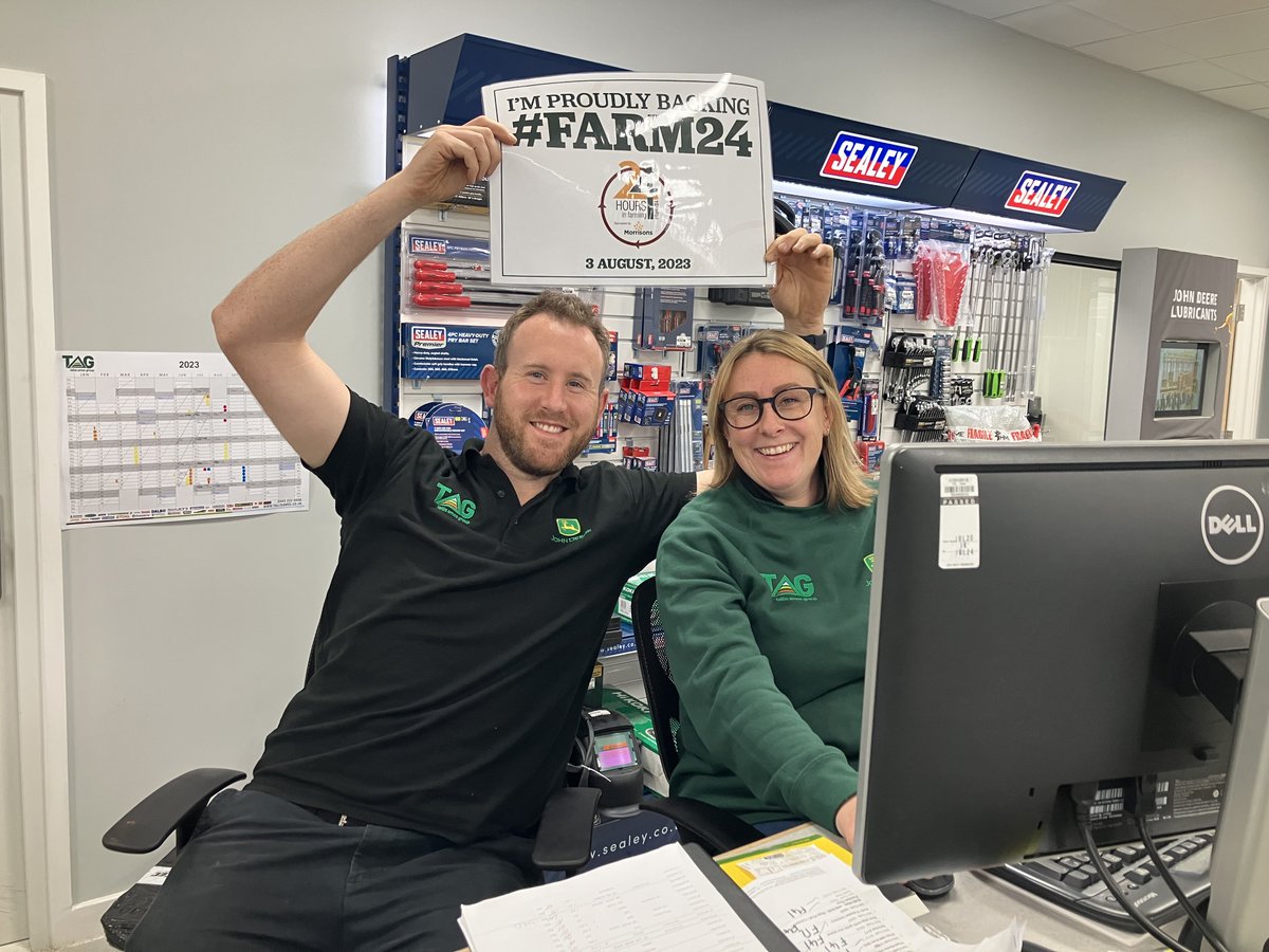 tallisamosgroup's tweet photo. 🚜🟢We stock a wide range of farm machinery parts across all our depots to support our British Farmers throughout the year, and we are proud to be supporting #Farm24

#BackingBritish #GreatBritishFarming 🇬🇧 #harvestparts🌾

@JohnDeere #UKFarming @FarmersGuardian @Morrisons https://t.co/NvS6t3gkri