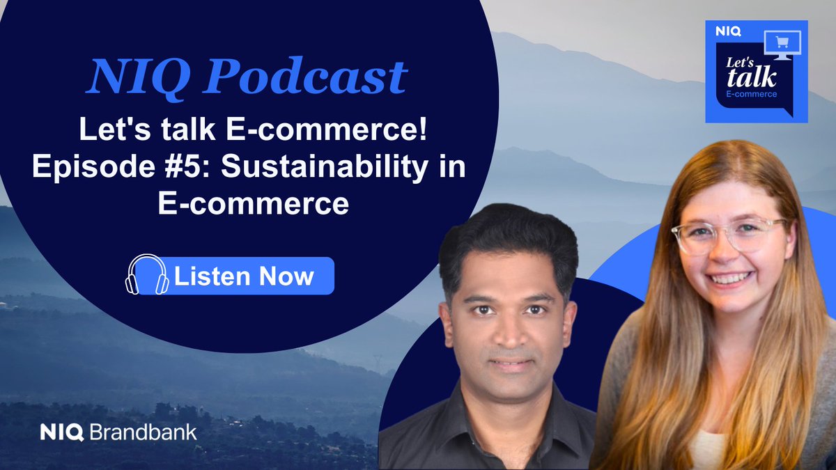 Have you heard? 🎧🌱

Our very own Brooke Bright,  Global Director of Strategic Growth features on NIQ's Let's Talk E-commerce podcast!

Listen to the full episode here 🎧👉h.nniq.co/1JFB50Pqz0S