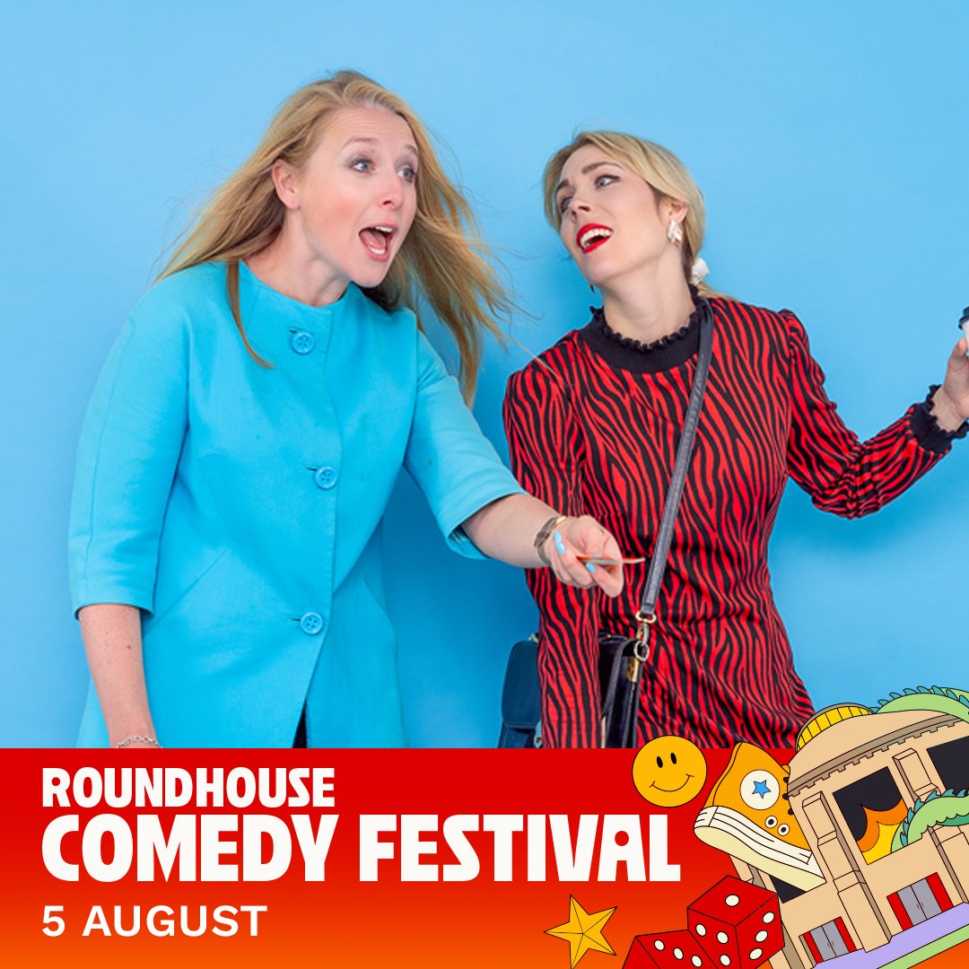 ❗This Saturday❗ 😱 NOBODY PANIC: LIVE! At Roundhouse Comedy Festival 😱 Tessa Coates and Stevie Martin bring their smash-hit podcast Nobody Panic live to the Roundhouse, with special guest - Rose Matafeo. 📅 Sat 5 Aug 📍The Roundhouse, London 🎟 roundhouse.org.uk/whats-on/round…