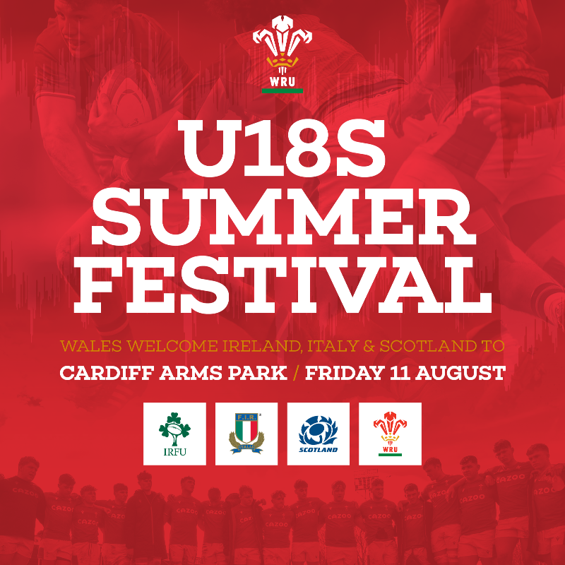 WelshRugbyUnion's tweet photo. 🏴󠁧󠁢󠁷󠁬󠁳󠁿 CYMRU U18 🏴󠁧󠁢󠁷󠁬󠁳󠁿

The 30 strong Men's U18 squad for the Summer Festival 👇

👊 Go well!

#WelshRugby
