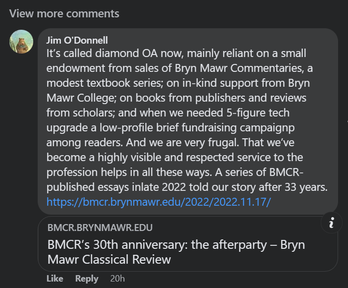 Richard Poynder tweet media