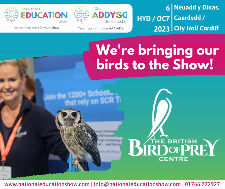 Delighted to announce that we will be in Cardiff in October with a very special guest <a href="/nationaledshow/">The National Education Show</a> <a href="/SioeAddysg/">Sioe Addysg Genedlaethol</a> #education #cpd #teachersoftwitter