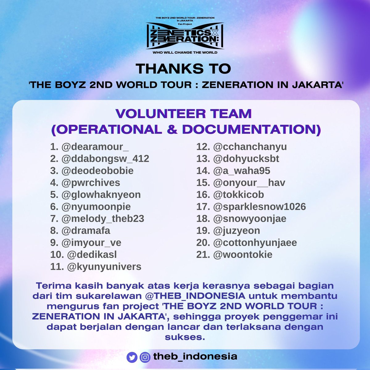 THE B INDONESIA (HIATUS) tweet media