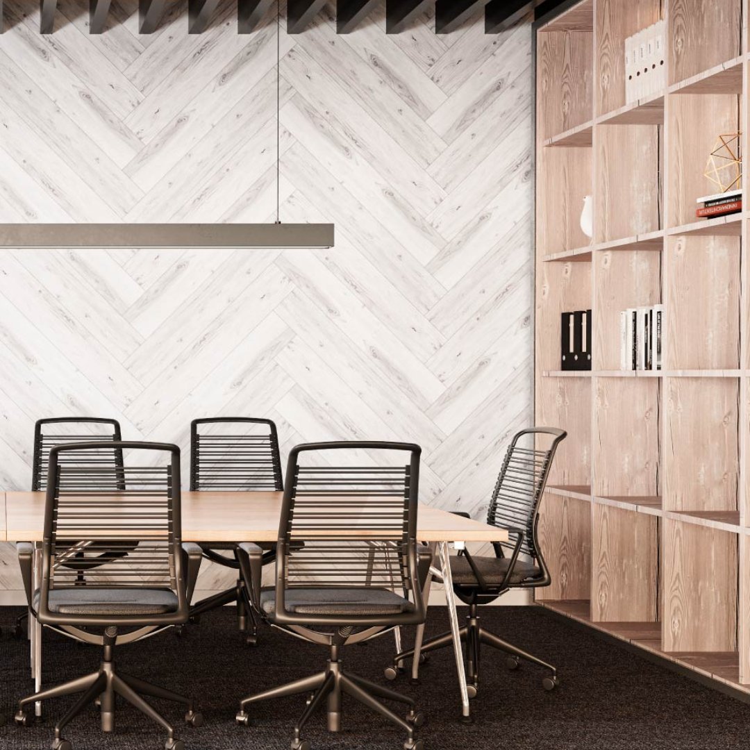 These Wooden Acoustic Wallpaper, by Kuietly offers seamless wall-to-wall coverage and showcasing 
 a remarkable high-definition printed finish, flawlessy emulating premium materials 🪴

<a href="/Artnovion/">Artnovion</a> 

#artnovion #interiordesign #interior #wallpaper #acoustics