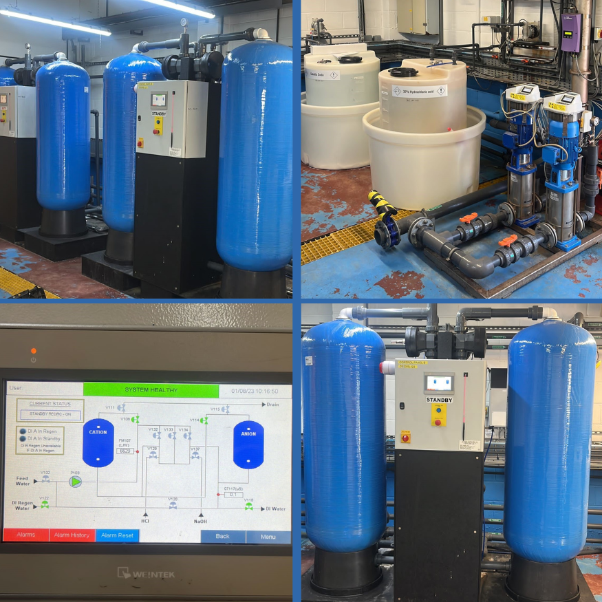 AllWaterTech's tweet image. Servicing of a duplex speedy DI system with Duty/Standby treated water pumps, UV system and ringmain completed!
#WaterTreatment #WaterPumps #UVSystem #IndustrialMaintenance #SpeedyDi
allwatertreatment.co.uk