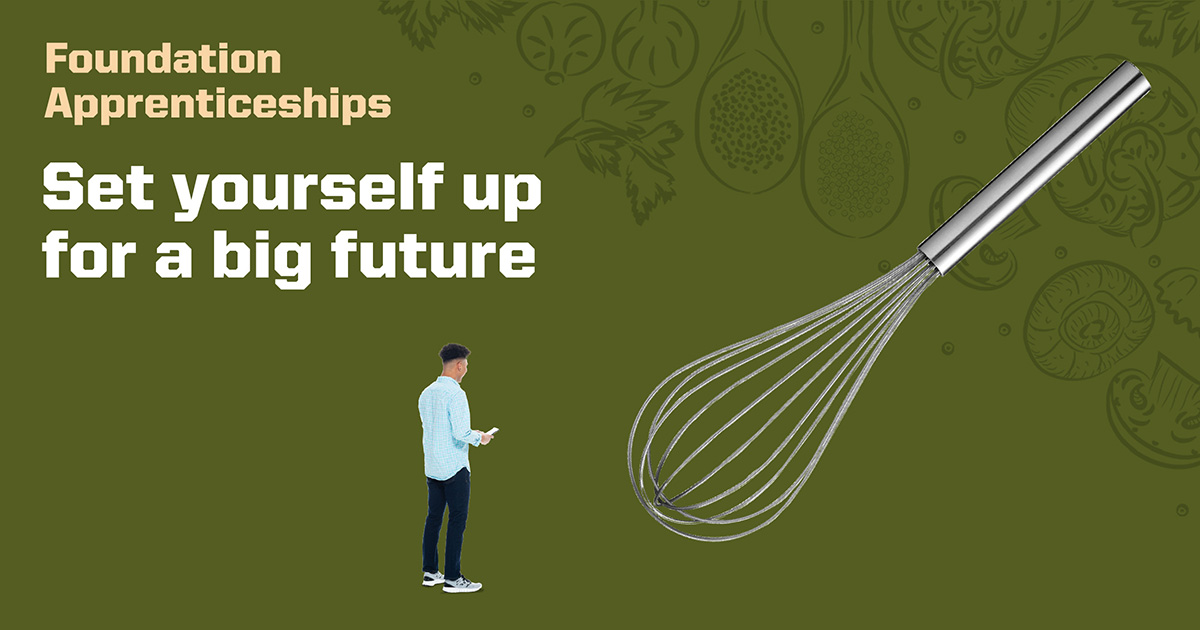FVCollege's tweet image. Set yourself up for a #BigFuture with a Foundation Apprenticeship. Get valuable experience to strengthen your CV and boost your college or university application. 

There are still spaces on our Hospitality FA 🍴

Apply today 👉 bit.ly/43GiXeX