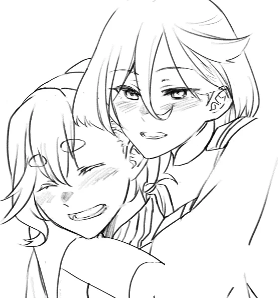 今はシティ合わせの落書きまとめ本の表紙描いてます。偉くない????????